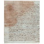 Robert Abbott (Aleppo 1772 - 1853) Venezia - Napoleonica - Siria Lettera autografa firmata Due
