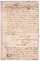 Istanza al Senato (1684) Canale Muzza Istanza Una pagina su bifolio Firma/data: 23/24 febbraio