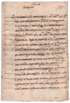Rodolfo Pio (Carpi 1500- Roma 1564) Uffici di mala natura nel clero Lettera autografa firmata