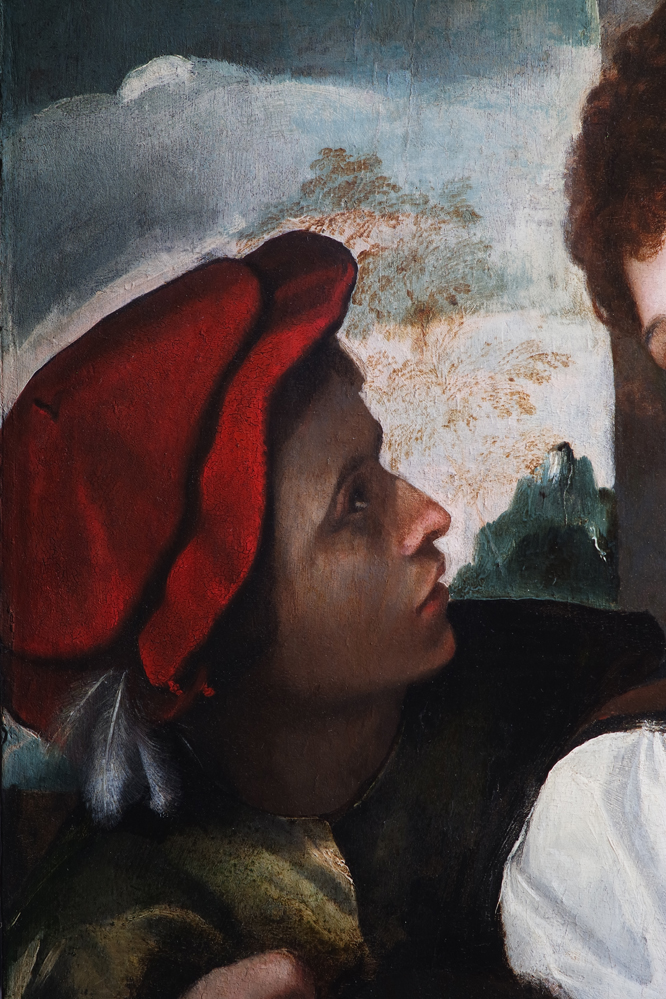 Rocco Marconi (1480 - 1529) Davide con la testa di Golia, 1515-1525 - Image 4 of 7