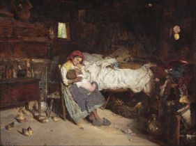 Luigi Nono (1850 - 1918) Vice mamma, 1882