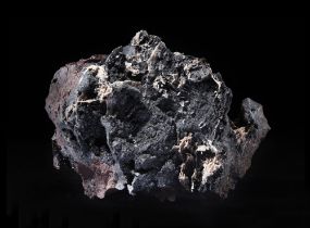 Manganese con pirolusite e goetite, Midelt, Marocco