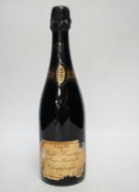 One bottle of Piper-Heidsieck Sauvage champagne, 1979