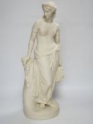 After William Calder Marshall (1813 - 1894), a mid 19th Century Copeland Parian Ware statue of