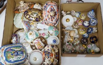 A large collection of 18th and 19th century tea and coffee pot covers