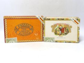 Two sealed boxes of cigars - Romeo Y Julieta and Fonseca
