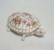 A Dresden ‘tortoise’ box, 19cm