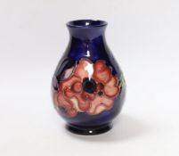 A Moorcroft vase decorated with poppies, 14cm