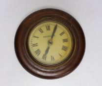A Frodsham wall clock, 31cm