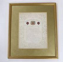 Royal Interest- 19th century pierced paper opera programme, Buckingham Palace, 10th June 1874,