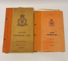 ° ° Two volumes: Vulcan Conversion manuals, 1969 -70