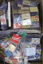 A collection of Matchbox covers