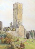 George Howard, Earl of Carlisle (1843-1911), watercolour, Königstein Castle, Germany, provenance