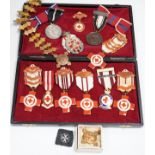 A collection of British Red Cross, etc. medals, awards and memorabilia including medals in