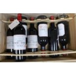 Seven bottles of Chateau, Lynch Bages, Pauillac 1998