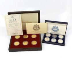 Hong Kong medals, the Gold Seal collection of six silver-gilt medals, and the Great Seal