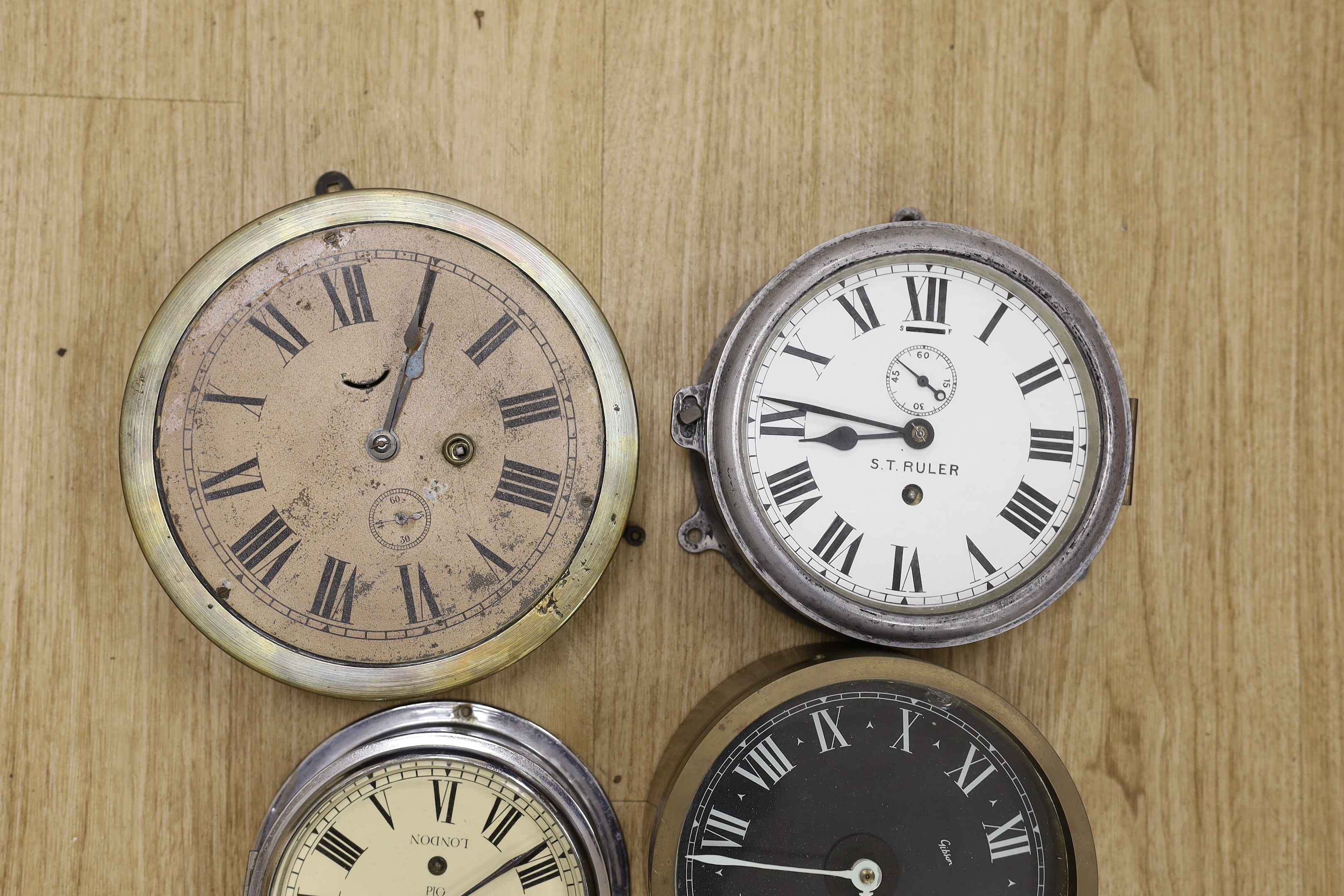 Four bulkhead timepieces - Image 3 of 3