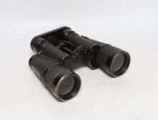 A pair of WWII German 7x50 blc binoculars, a/f
