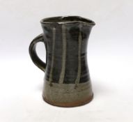 A David Leach Studio jug, 17cm