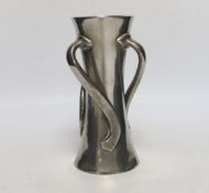 A Liberty pewter vase, stamped ‘Tudric 030’ to base, 18cm