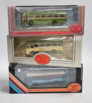 Twenty boxed EFE buses and coaches, operators include; London Transport, Southdown, Maidstone &