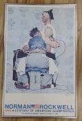 A Norman Rockwell, Century of American Illustration vintage colour poster, The Brooklyn Museum,