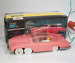 A boxed Rosenthal Toys Ltd (A JR 21 Toy) Thunderbirds remote control Lady Penelope’s FAB1 Rolls