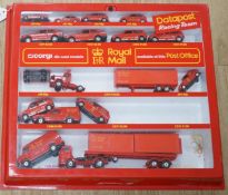 Sixty-six 1980's Corgi Toys Royal Mail vehicles, all boxed or packeted, together with an original ‘