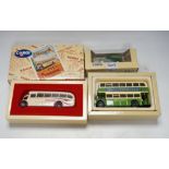 Twenty-two boxed Corgi Classics buses and coaches, etc., including a 50th anniversary Routemaster,