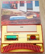 Three Tri-ang The Big Big Train 0 gauge train sets, all with a ‘Blue Flyer’ diesel locomotive and