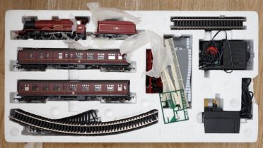 A Hornby 00 gauge Hogwarts Express Electric Train Set (R1033) from Harry Potter and the Chamber of