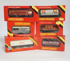 Thirty-six boxed Hornby railways 00 gauge items including five BR diesel locomotives; a Class 47 (