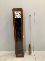 An electric Master clock, height 133cm