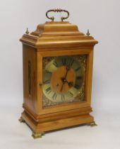 A Hermle modern mantel clock, 44cm