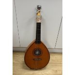An 18th century English guitar, c.1760-80, possibly of London manufacture by Preston or Hintz,