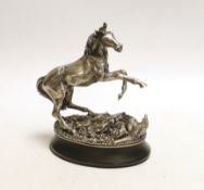 After Geoffrey Snell, a modern sterling 'The 1977 British Horse Society' model of a horse '