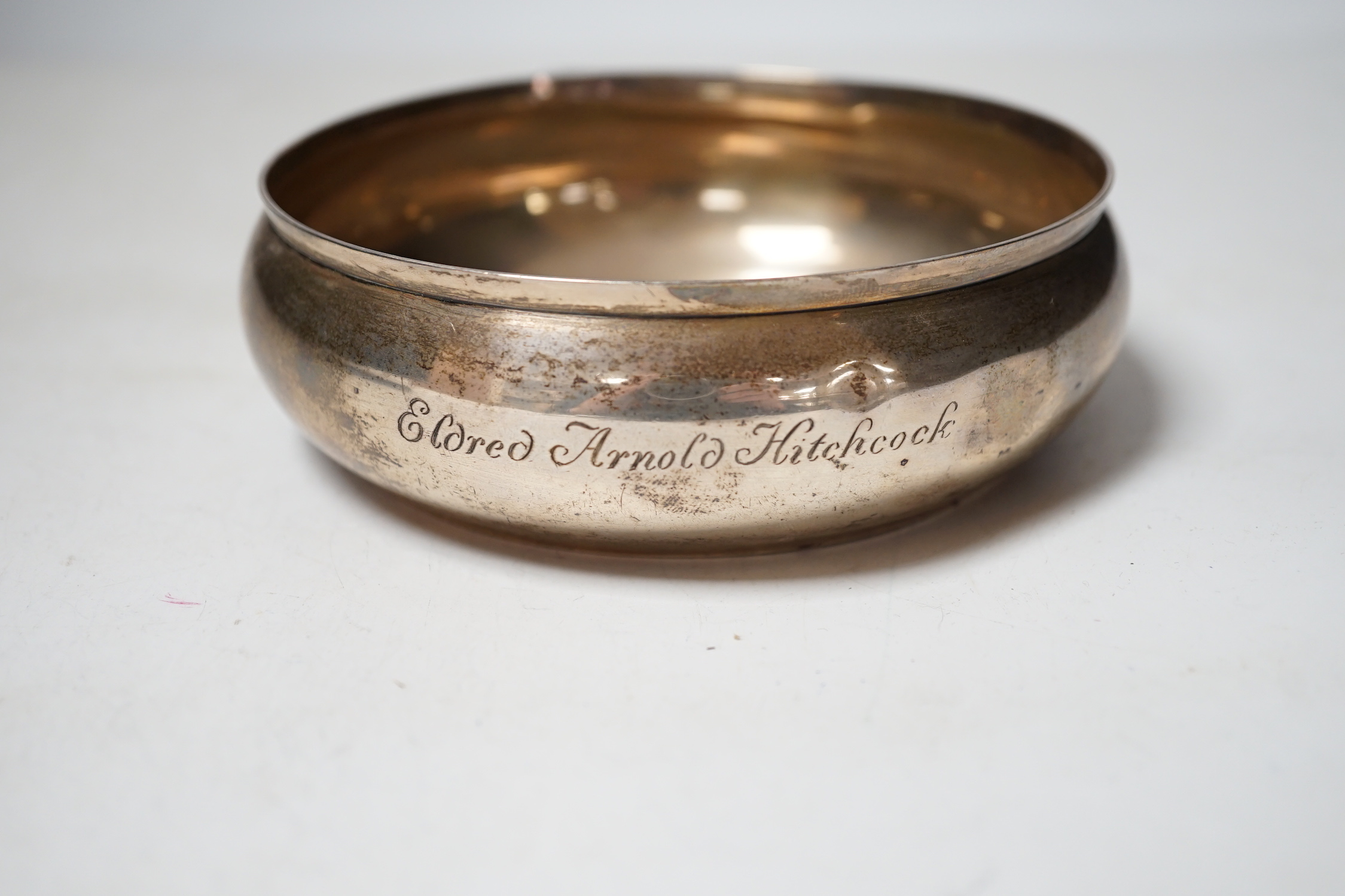 A Tiffany & Co sterling bleeding bowl, a replica of the original in the Clearwater Collection by - Image 2 of 4