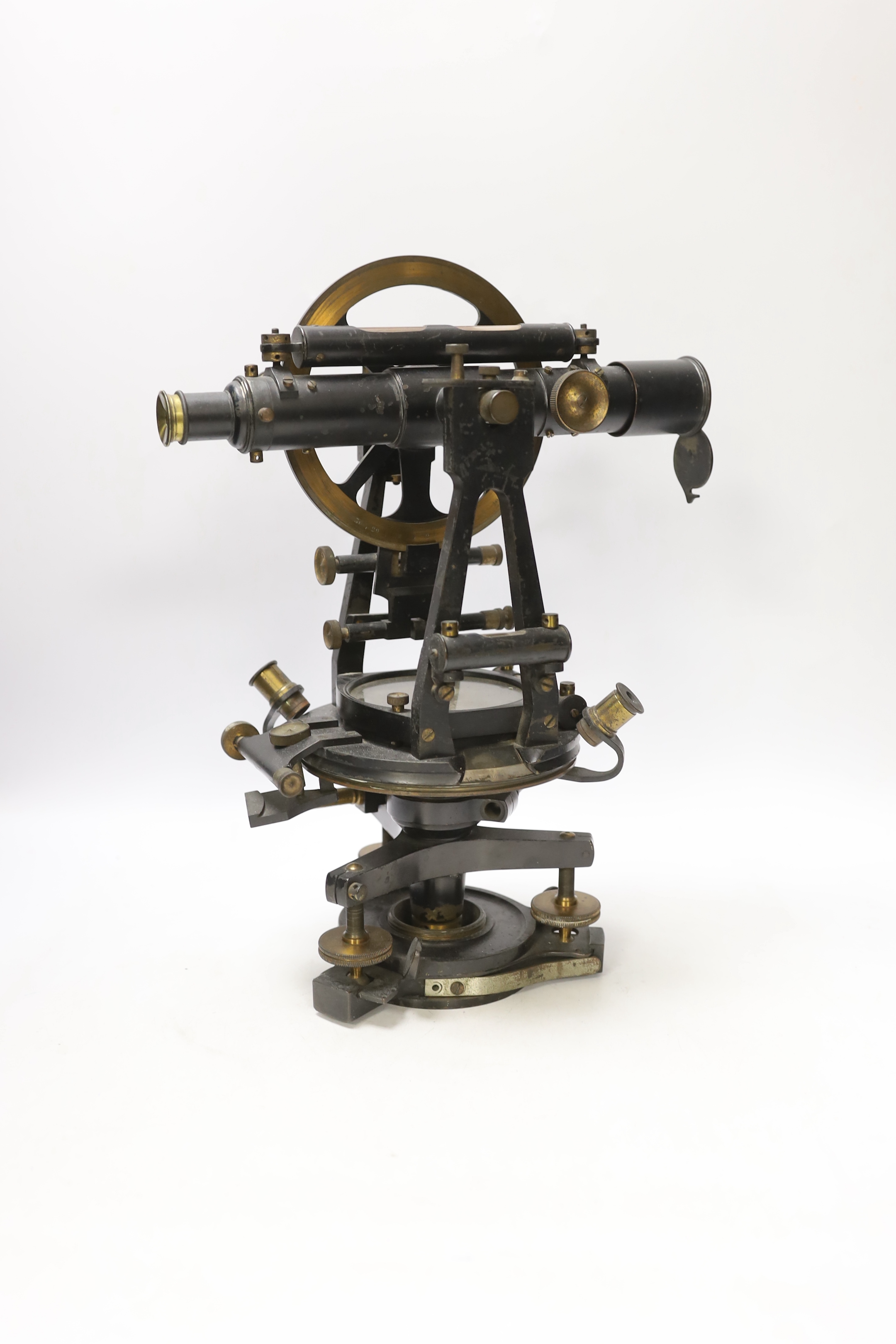 An early 20th century micrometer theodolite by Heath & Co. ‘Hezzanith’, Crawford, London, and an - Image 5 of 5