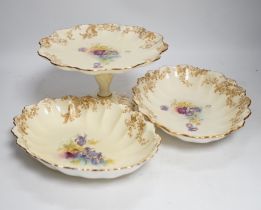 A Royal Doulton Burslem dessert service