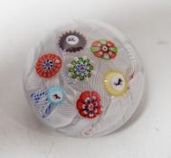 A Baccarat scattered cane paperweight, 4.5cm in diameter