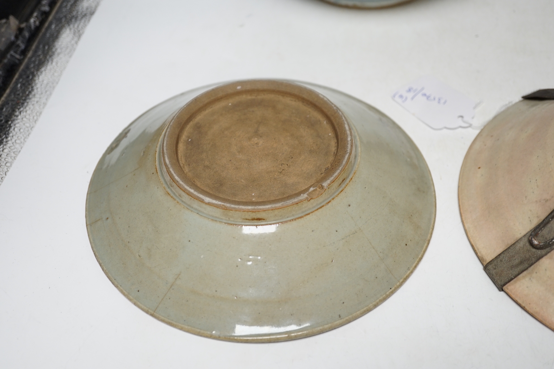 A Chinese Export bowl and three others, export bowl 11cm high - Image 4 of 12