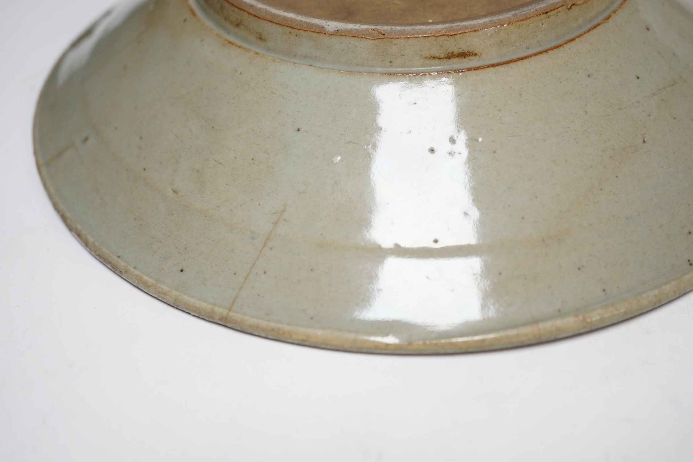 A Chinese Export bowl and three others, export bowl 11cm high - Image 6 of 12