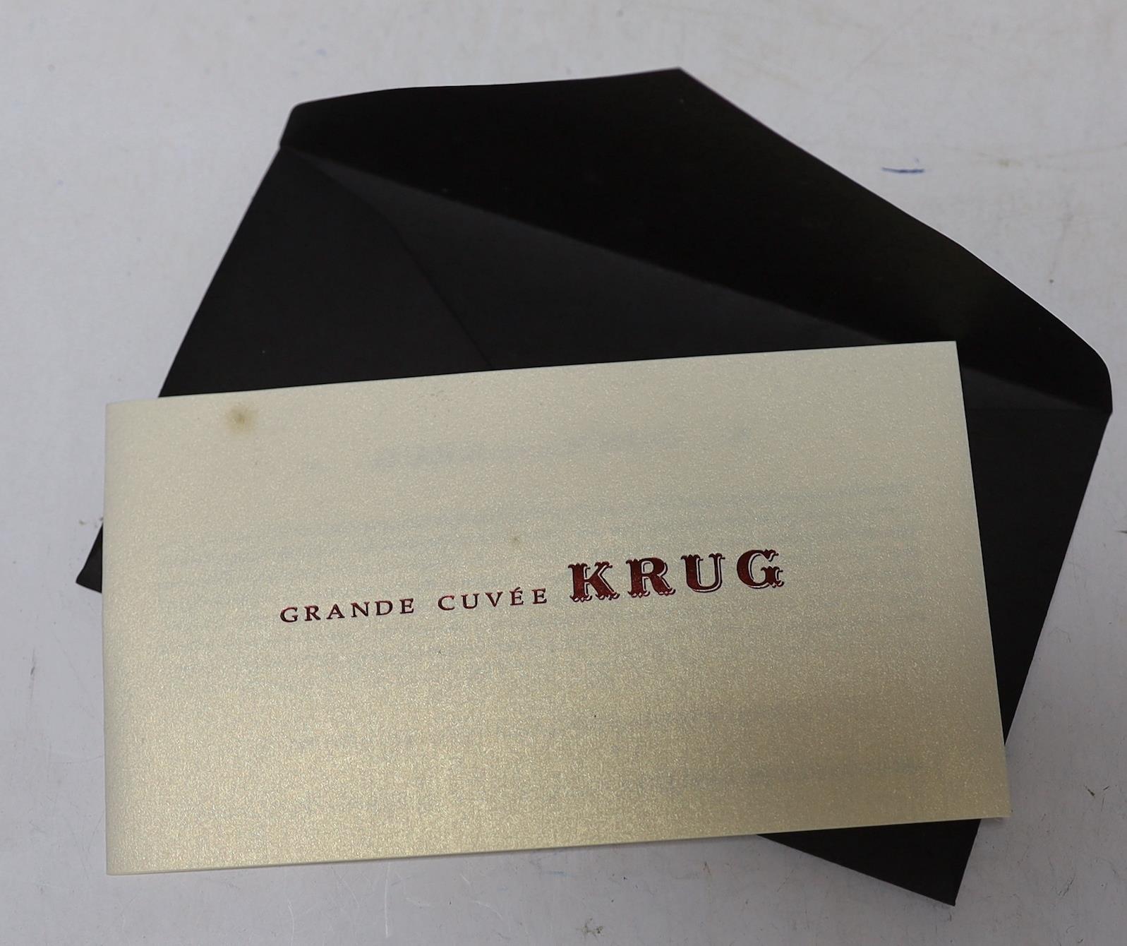 A bottle of Krug Grande Cuvee Champagne - Image 2 of 2