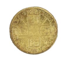 British gold coins, Queen Anne guinea 1712, Fine or better***CONDITION REPORT***PLEASE NOTE:-
