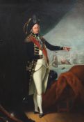 After Leonardo Guzzardi (Italian, active 1798-1800) Full length portrait of Rear Admiral Horatio