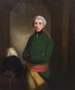 After Thomas Beach (English, 1738-1806) Three quarter length portrait of Lewis Dymoke Grosvenor