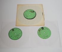 Three Elvis Presley original RCA Demonstration Record one sided 7” singles; The Girl of My Best