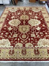 An Oushak carpet, 320 x 240cm