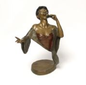 Mark Hopkins, bronze sculpture, "Body and Soul", limited edition 102/750, with certificate, 25cm