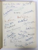 ° ° Signatures of Actors and Actresses at the Old Vic, as inscribed to front fly leaves of ‘’The Old
